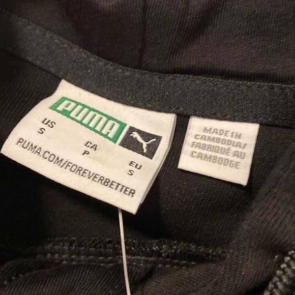 Puma Avenir Dream Hoodie Black Lifestyle pull over pocket Sportswear Sweatshirt - Picture 11 of 12